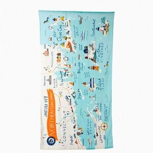 Spartina Beach Towel- Northeastern Harbors